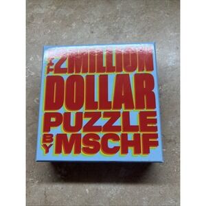 NEW 2 Million Dollar  Brain Teaser Complicated 500 Piece Jigsaw Puzzle